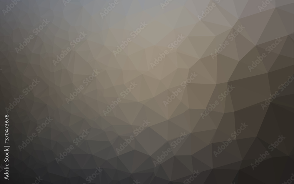 Dark Black vector low poly layout. Dark Black vector low poly layout.