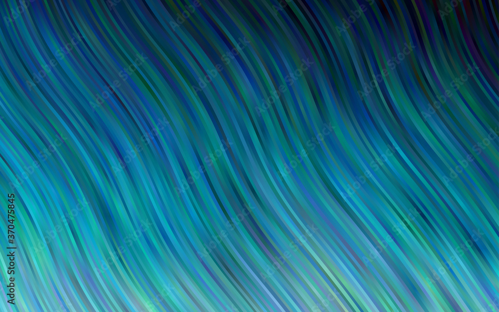 Light BLUE vector template with abstract lines. Light BLUE vector template with abstract lines.
