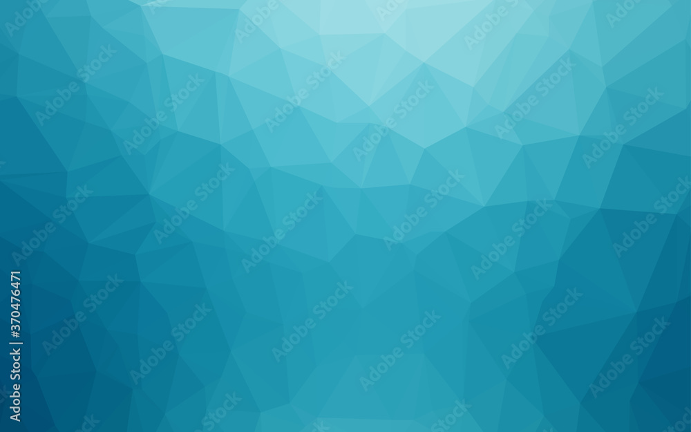 Light BLUE vector polygon abstract backdrop.