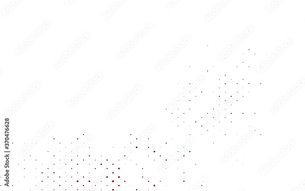 Light Red vector template with circles. Light Red vector template with circles.