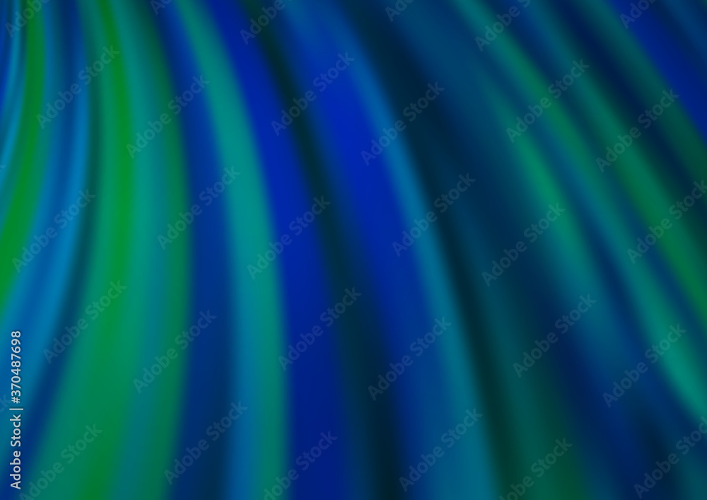 Light BLUE vector template with bubble shapes.