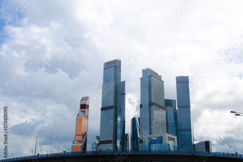 Towers of Moscow-city in Moscow