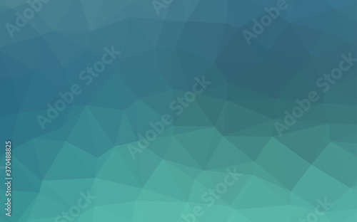 Fototapeta Naklejka Na Ścianę i Meble -  Light Blue, Green vector abstract mosaic background.