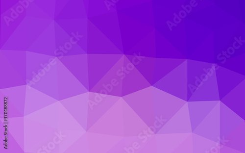 Light Purple vector blurry triangle texture.