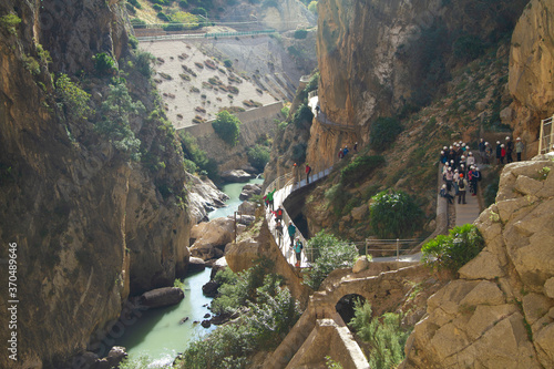 Caminito del Rey y el río