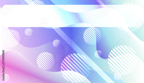 Futuristic Background With Color Gradient Geometric Shape for Your Design Landing Page, Ad, Banner, Cover Page. Vector Illustration with Color Gradient.