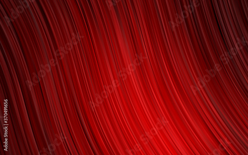 Light Red vector template with bubble shapes.