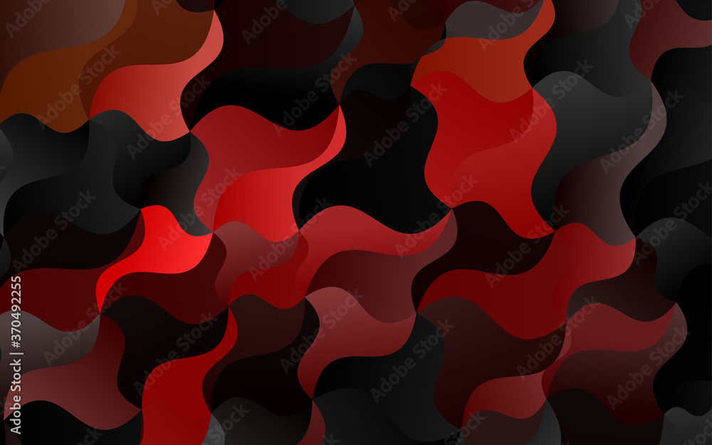 Light Red vector background with lava shapes. Light Red vector background with lava shapes.