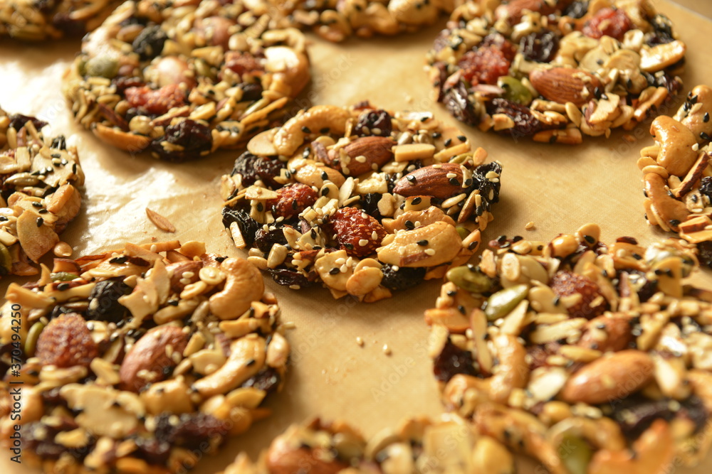 Fresh Cereal Cookies homemade for healthy to stay home. Fresh Cereal Cookies homemade for healthy to stay home.
