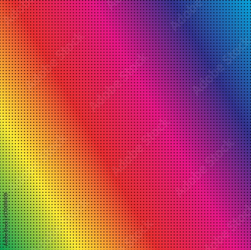 abstract rainbow background with dots