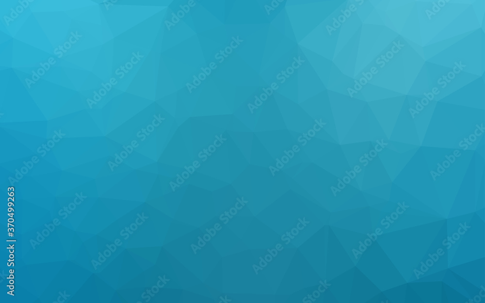 Fototapeta premium Dark BLUE vector shining triangular pattern.