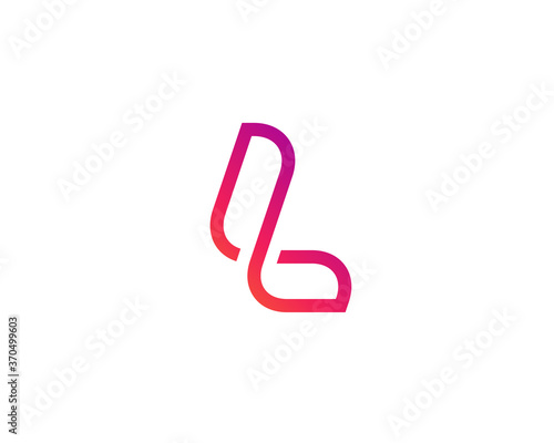 Letter L logo icon design template elements