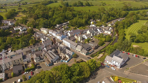 Cushendall Village in Co Antrim Northern Ireland