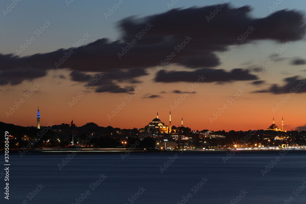 Fototapeta premium Suleymaniye Mosque in Istanbul, Turkey
