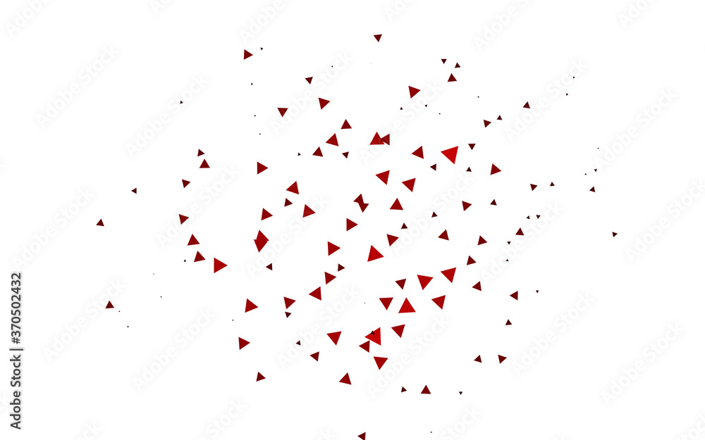 Light Red vector pattern in polygonal style.