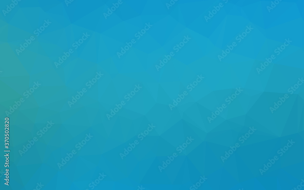 Light BLUE vector shining triangular background. Light BLUE vector shining triangular background.