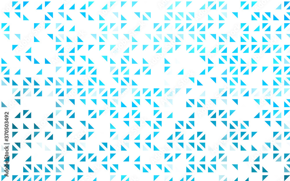 Light BLUE vector layout with lines, triangles.