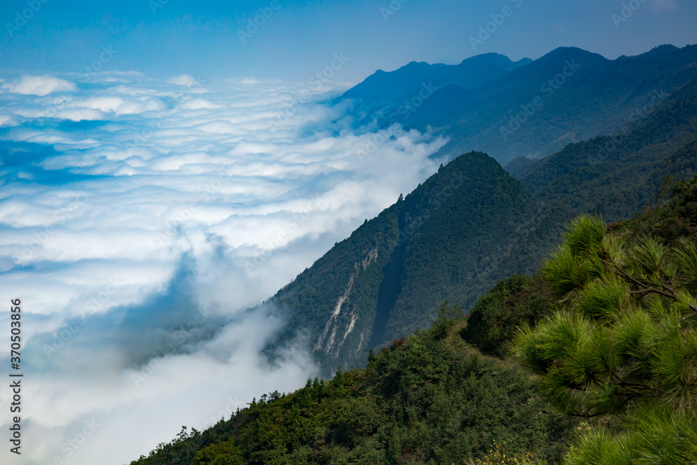 high mountain landscape