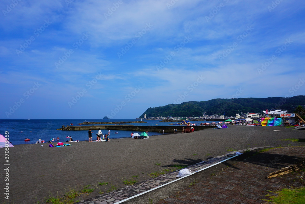 Fototapeta premium 伊東オレンジビーチ海水浴場