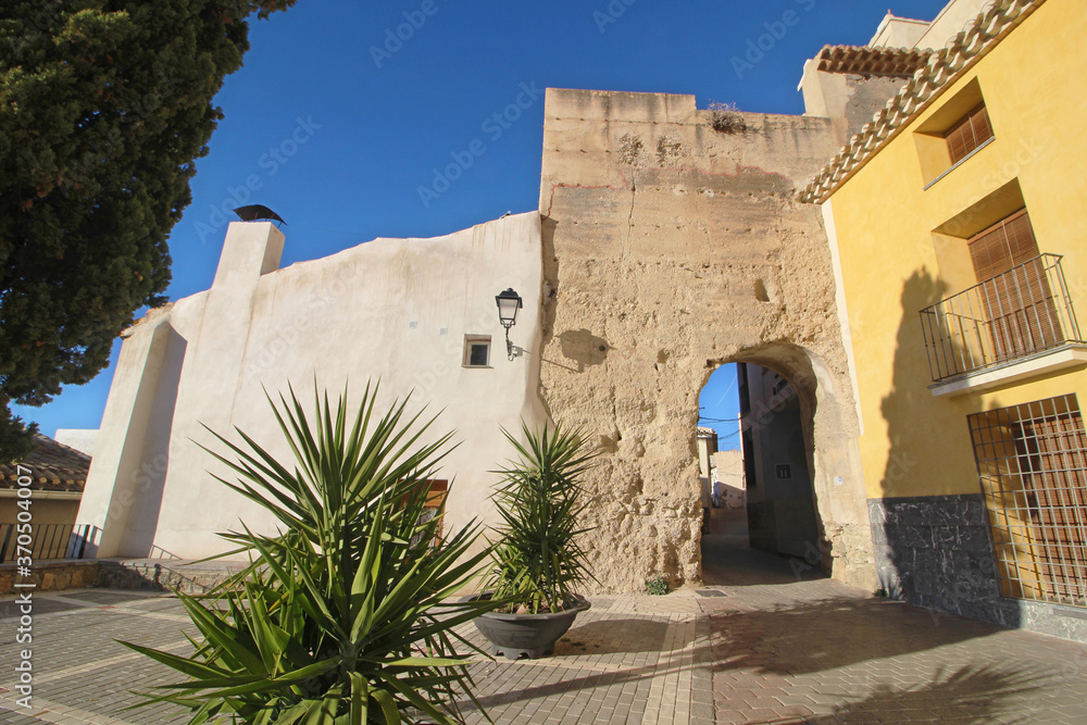 Casco urbano de Cehegín, Murcia, España
