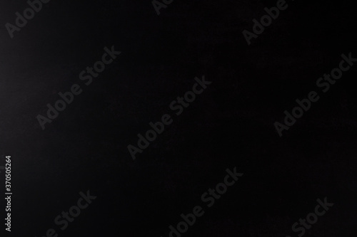 Black Paper Background with light from left side. COPY SPACE.