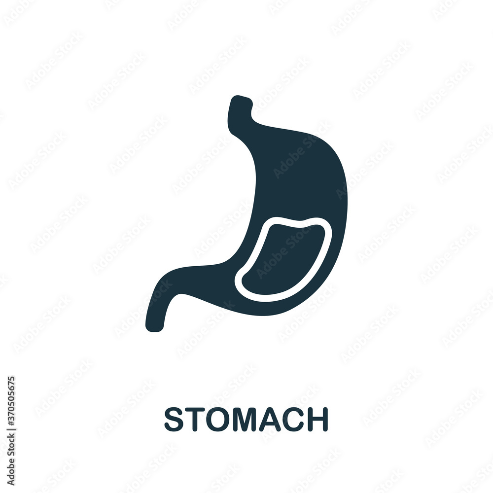 Stomach icon. Simple element from internal organs collection. Creative Stomach icon for web design, templates, infographics and more Stomach icon. Simple element from internal organs collection. Creative Stomach icon for web design, templates, infographics and more