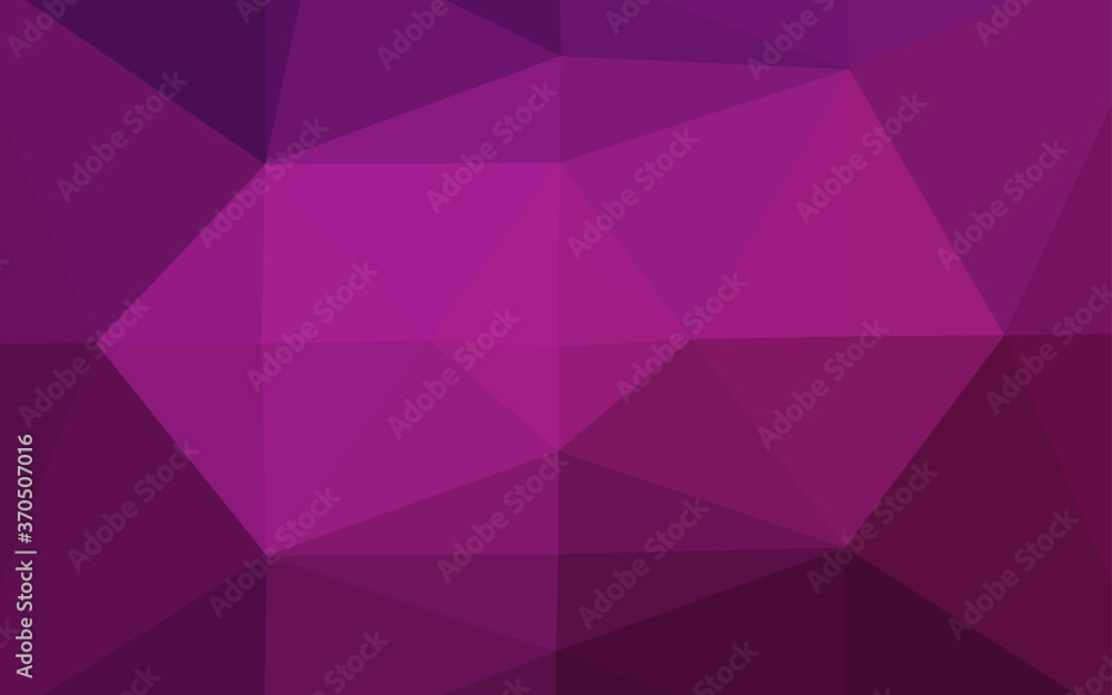 Dark Pink vector polygonal pattern. Dark Pink vector polygonal pattern.