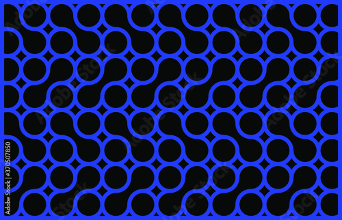 abstract blue background with circles