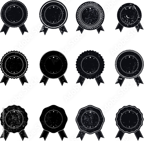 Set of ribbons 