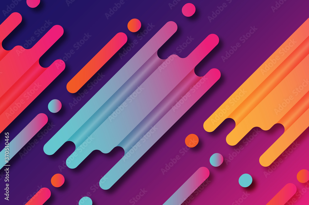 Abstract Colorful Trendy Line Background Abstract Colorful Trendy Line Background
