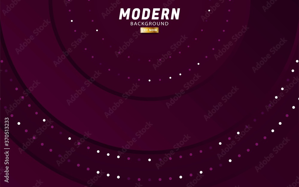 luxury premium purple vector background banner design, in dots circle texture.