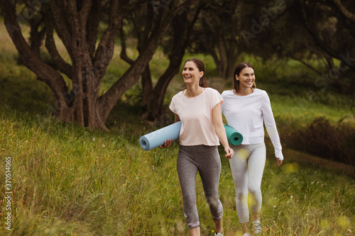 Outdoor fitness and yoga