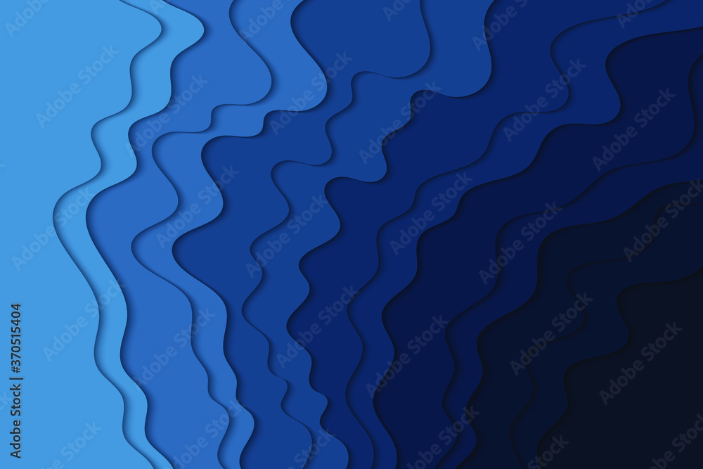 Abstract curved wave template for your design. Vector illustration with curves lines. Wavy paper cut background. Abstract curved wave template for your design. Vector illustration with curves lines. Wavy paper cut background.