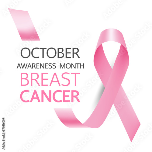 Breast cancer awareness for new social media template photo