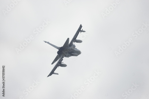Fotografie Tornado, GR4 Panavia multirole combat aircraft, on a military airfield,  superso