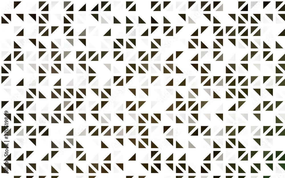 Light Black vector seamless layout with lines, triangles.