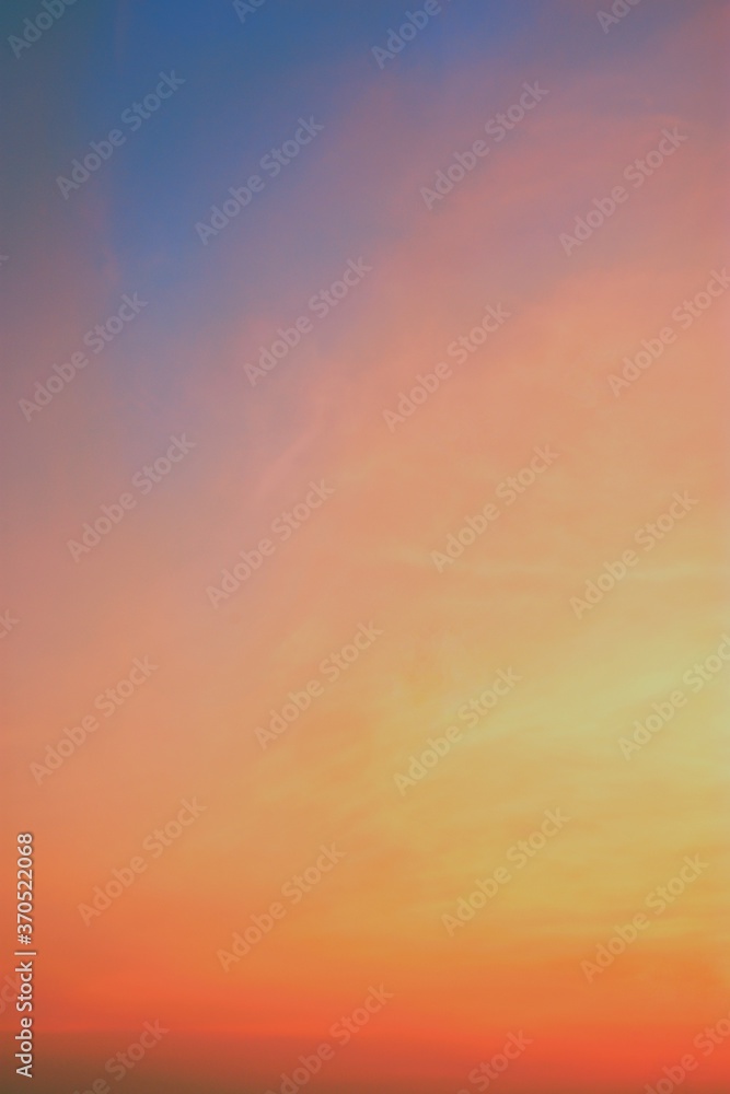 Fototapeta premium sunset in the sky