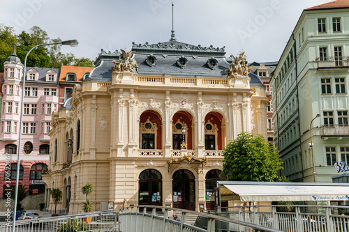 Municipal Theatre, Karlovy Vary, Czech Republic – June 06, 2020Municipal Theatre, Karlovy Vary, Czech Republic – June 06, 2020 photo