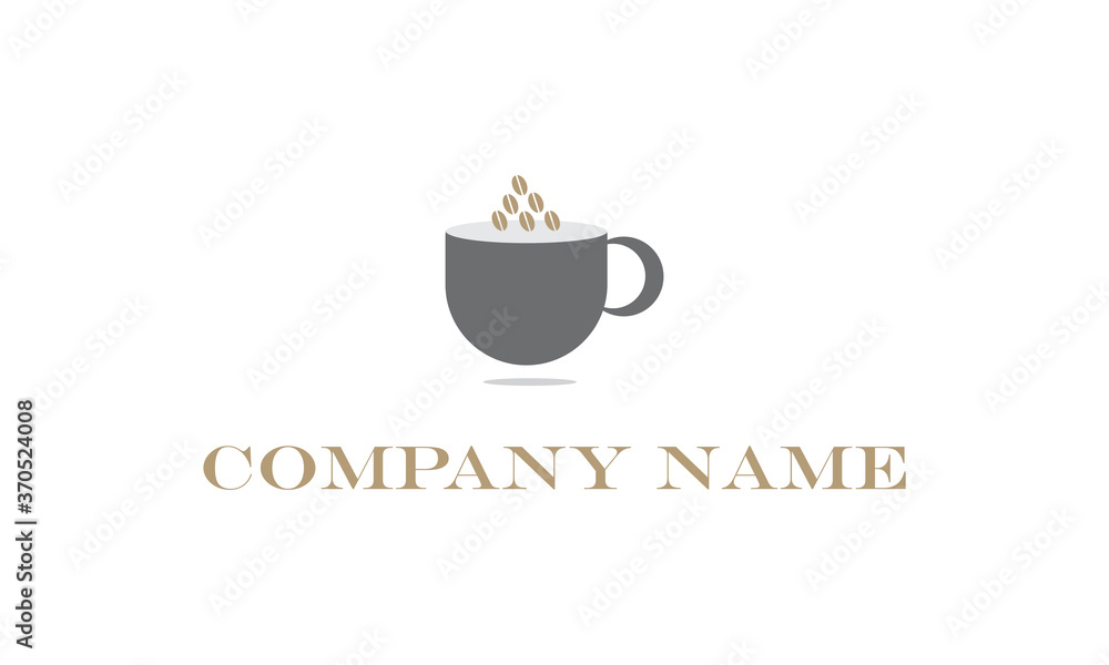 Cup Coffee Vector Logo Cup Coffee Vector Logo