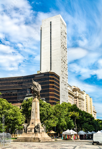 Monument to Marshal Floriano Peixoto in downtown Rio de Janeiro, Brazil photo