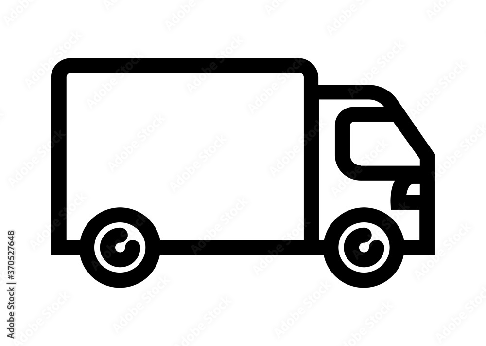 Delivery truck line vector icon. Editable stroke.
Delivery truck line vector icon. Editable stroke.