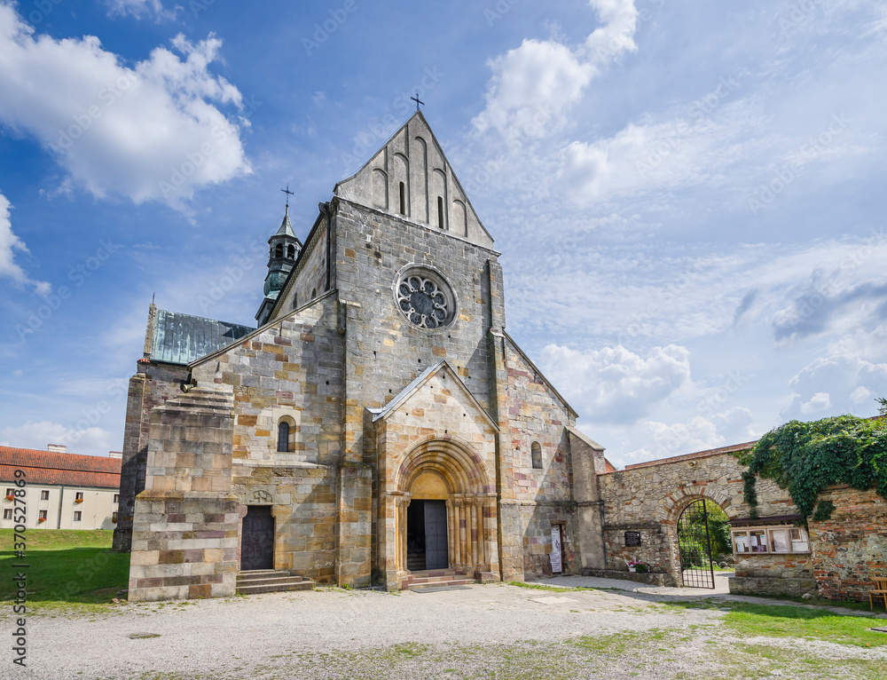 Roman Catholic Church of Blessed Virgin Mary and St. Thomas of Canterbury in Cisterian Abbey in Sulejow, Poland