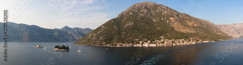 The town of Perast, Bay of Kotor, Montenegro