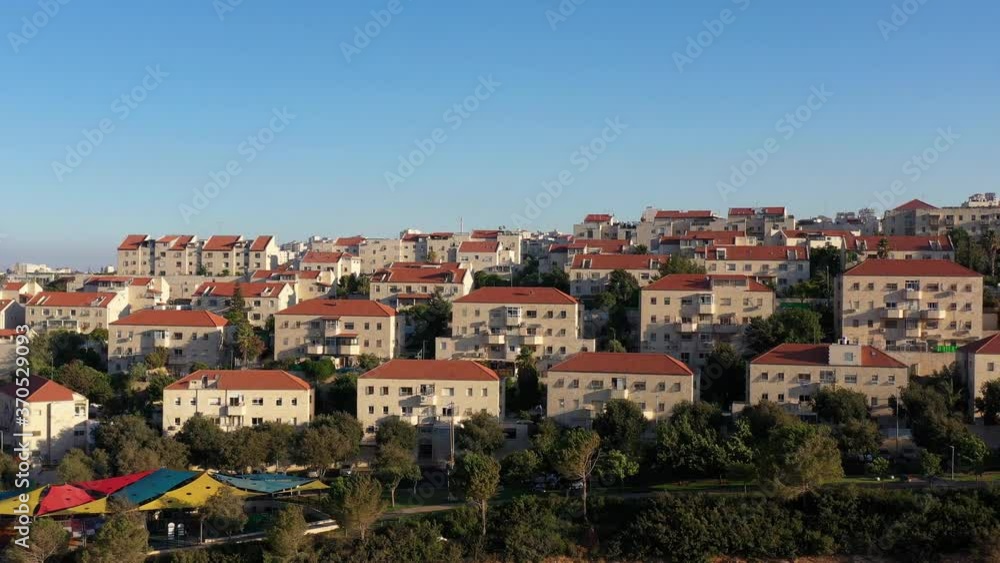 Israel and Palestine town divided by wall, aerial
pisgat zeev and anata refugees camp, Jerusalm israel
Israel and Palestine town divided by wall, aerial
pisgat zeev and anata refugees camp, Jerusalm israel