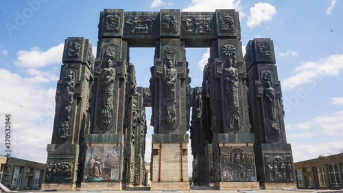 A famous tourist attraction located in the outskirts of Georgia 