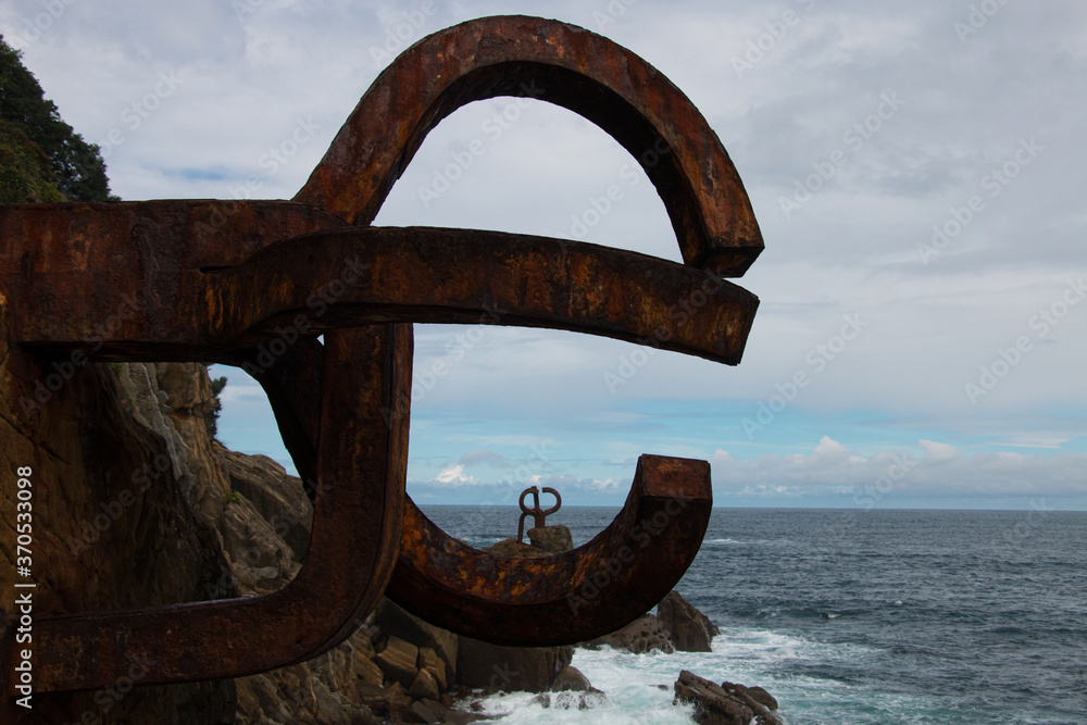 Fototapeta premium Comb of the Winds (San Sebastián)