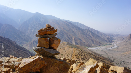 Hiking Trail in Ras Al Khaimah, United Arab Emirates