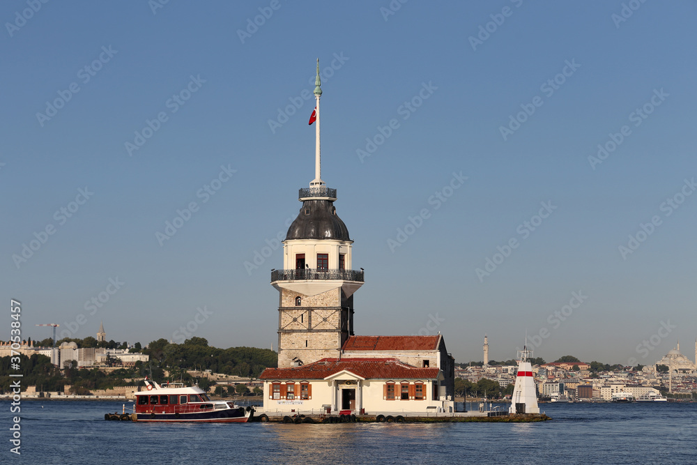 Maidens Tower in Istanbul, Turkey Maidens Tower in Istanbul, Turkey