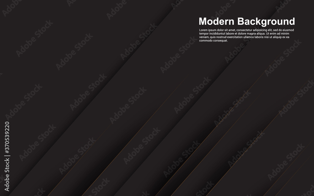 Illustration vector graphic of abstract background black with brown line modern Illustration vector graphic of abstract background black with brown line modern