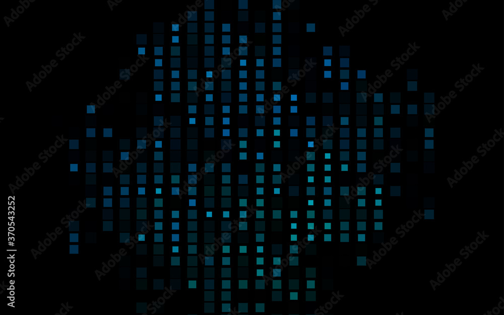 Dark Blue, Green vector layout with lines, rectangles.